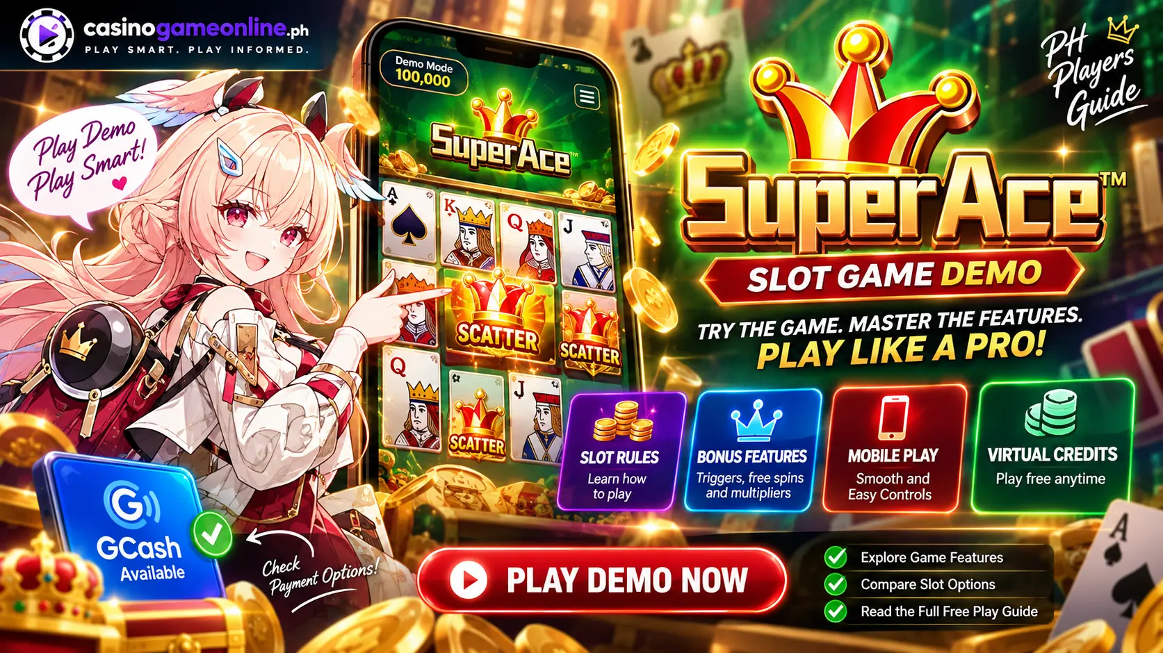 Super Ace Game Demo PH | Explore Free Play and Features
